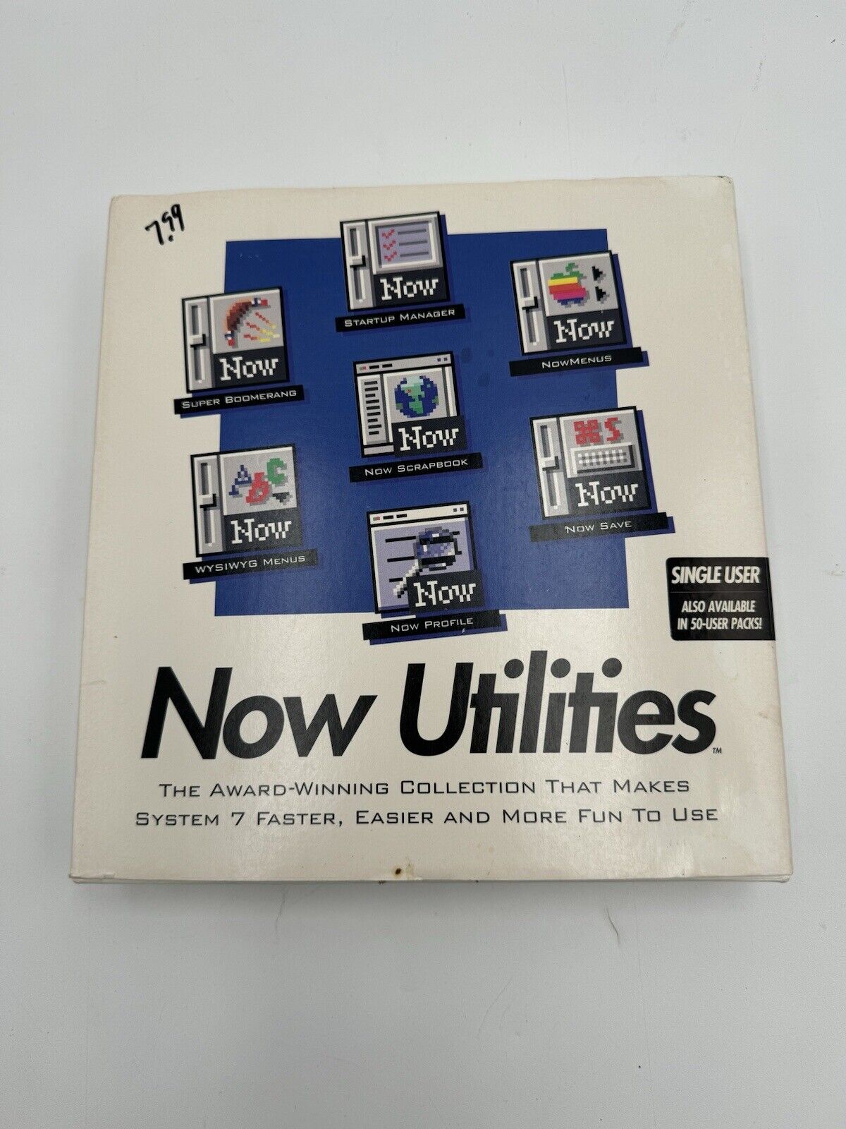 Vintage Now Utilities For Macintosh System 7 Now Software