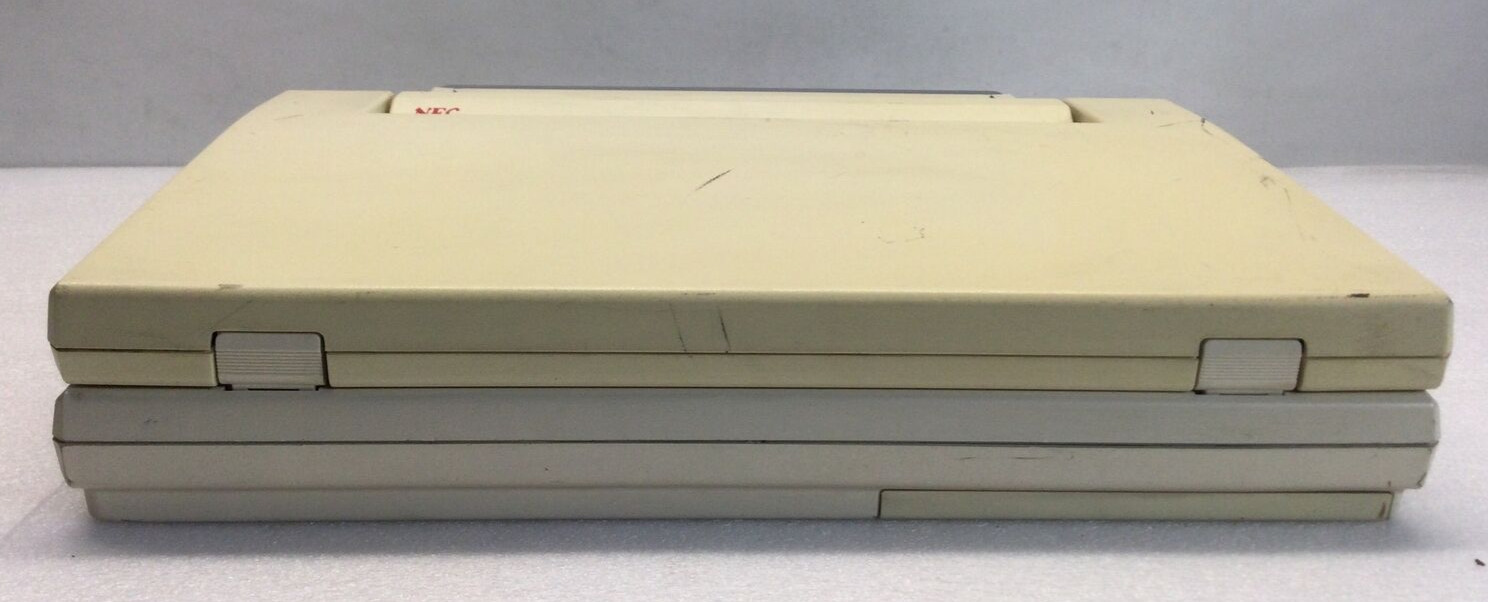 Vintage NEC Microcomputer Laptop PC-16-01 - Parts or Repair