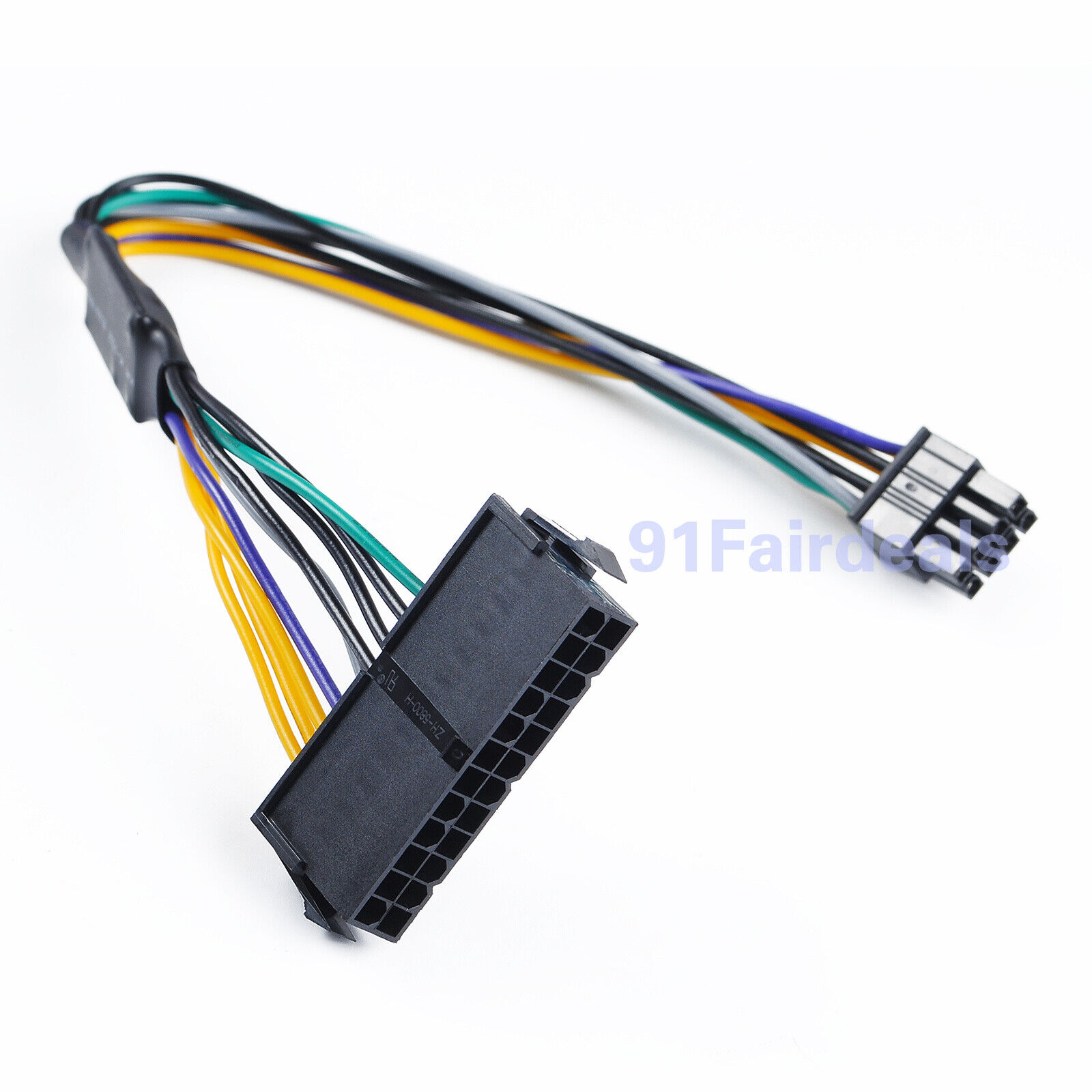 2PCS 24Pin to 8Pin ATX Power Supply Cable for Dell Optiplex 3020 7020 9020 T1700