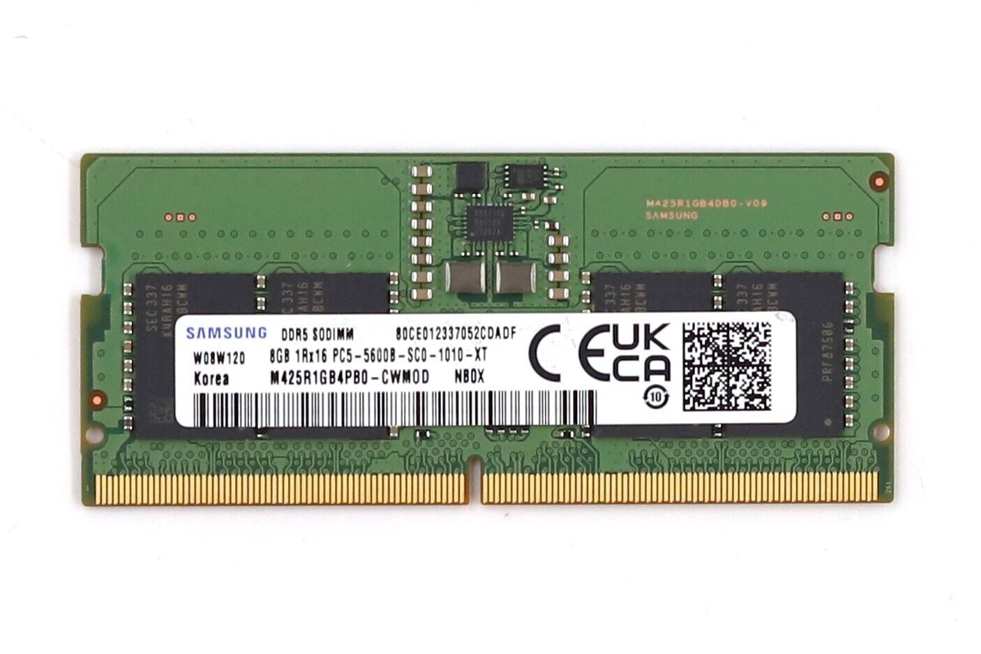 Samsung 8GB 1Rx16 PC5-5600B-SC0-1010-XT Laptop Memory M425R1GB4PB0-CWMOD Tested