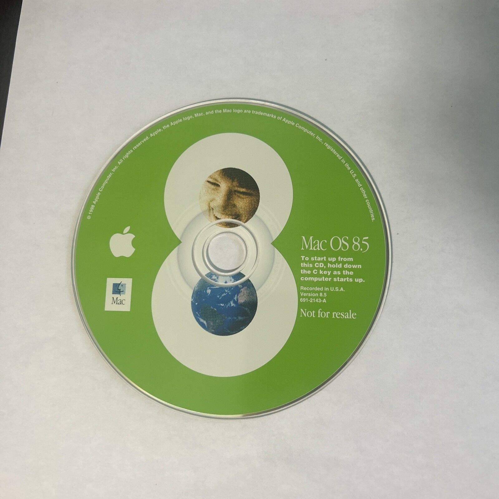 Mac OS 8.5 install CD 691-2143-A Apple Macintosh Operating System 