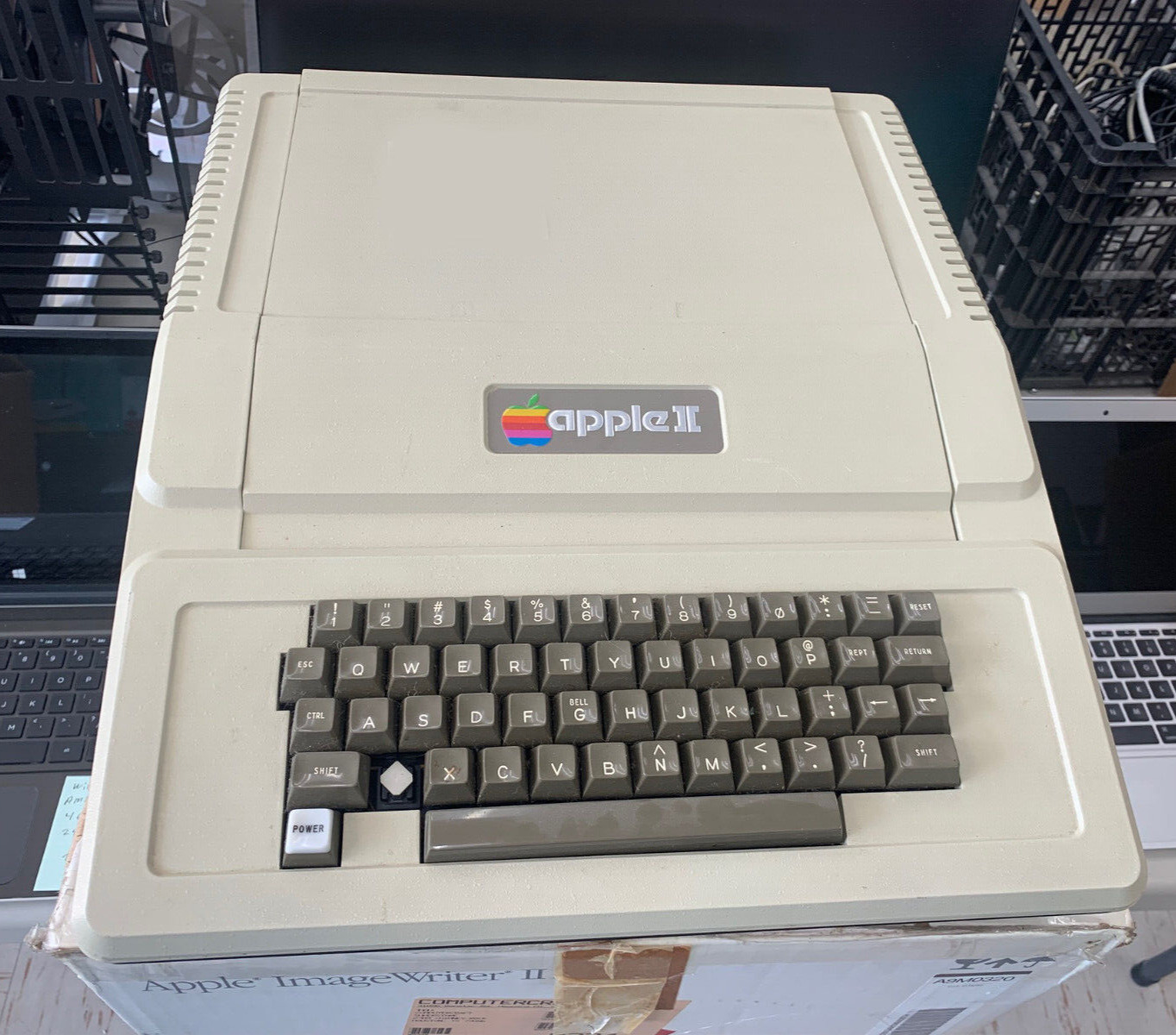 🚩 Vintage Very Rare Apple II Computer # A2M001 A2S1  With OG box, Made in USA