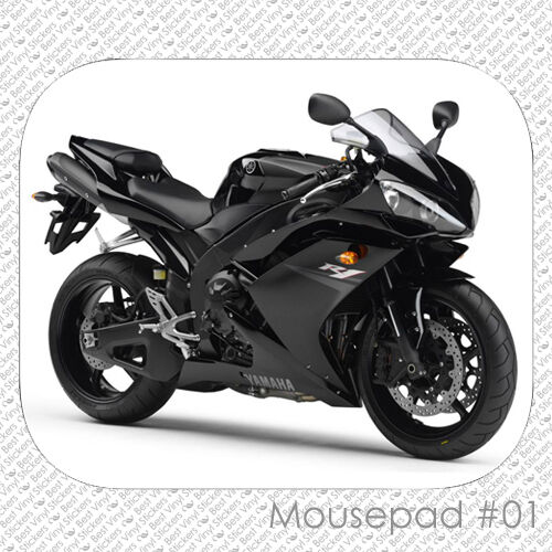 MOTORCYCLE CUSTOM MOUSE PAD SPORT BIKE FRIENDS MOUSEPAD  (MM-01)