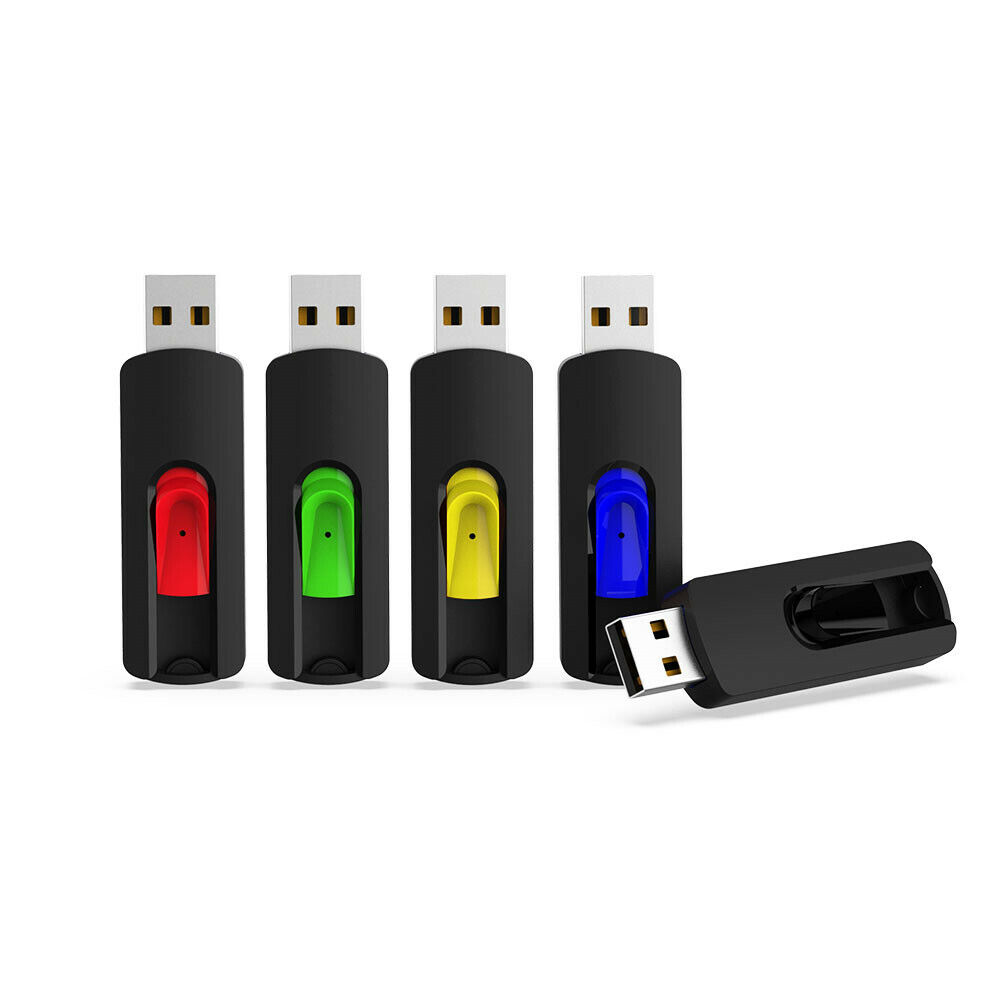 Wholesale 5/ 10/ 100PCS 2GB USB 2.0 Flash Drive USB Memory Stick Thumb Drive USA