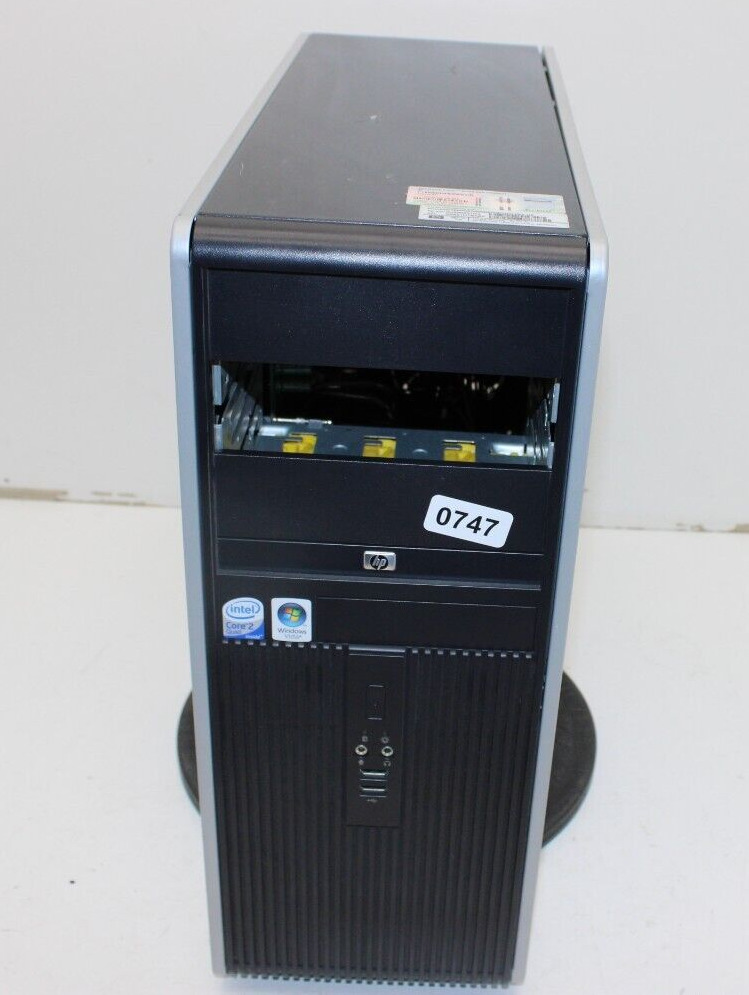 HP Compaq DC7800 Desktop Computer Intel Core 2 Quad 8GB 500GB HDD Windows XP