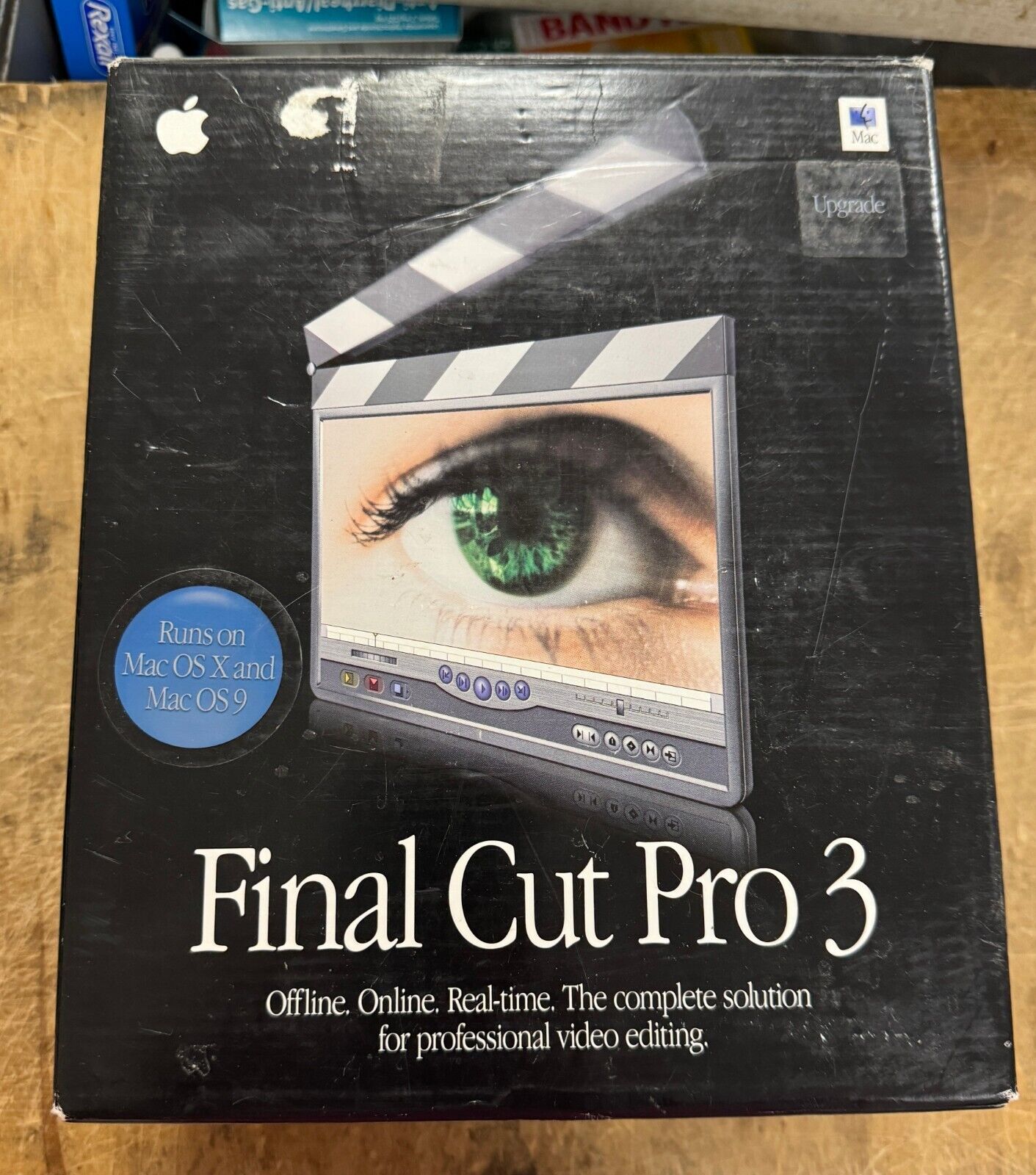Apple Final Cut Pro 3 UPGRADE (M8564Z/A) w/Licenses