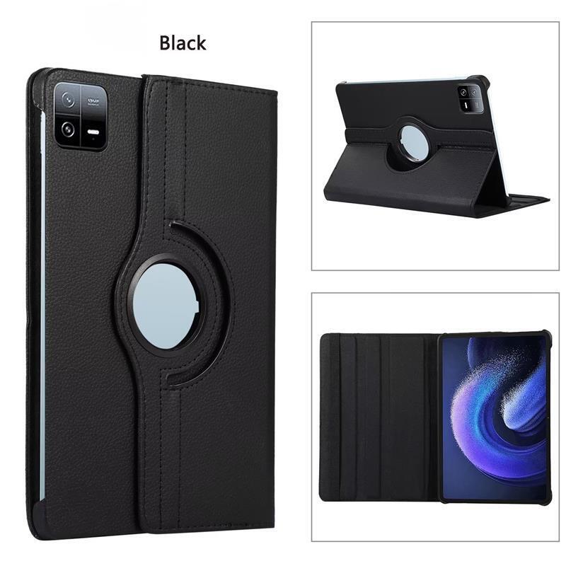 Xiaomi Pad 6 Pad 6 Pro 11 in Leather Case Tablet Smart Stand 360 Rotating Cover