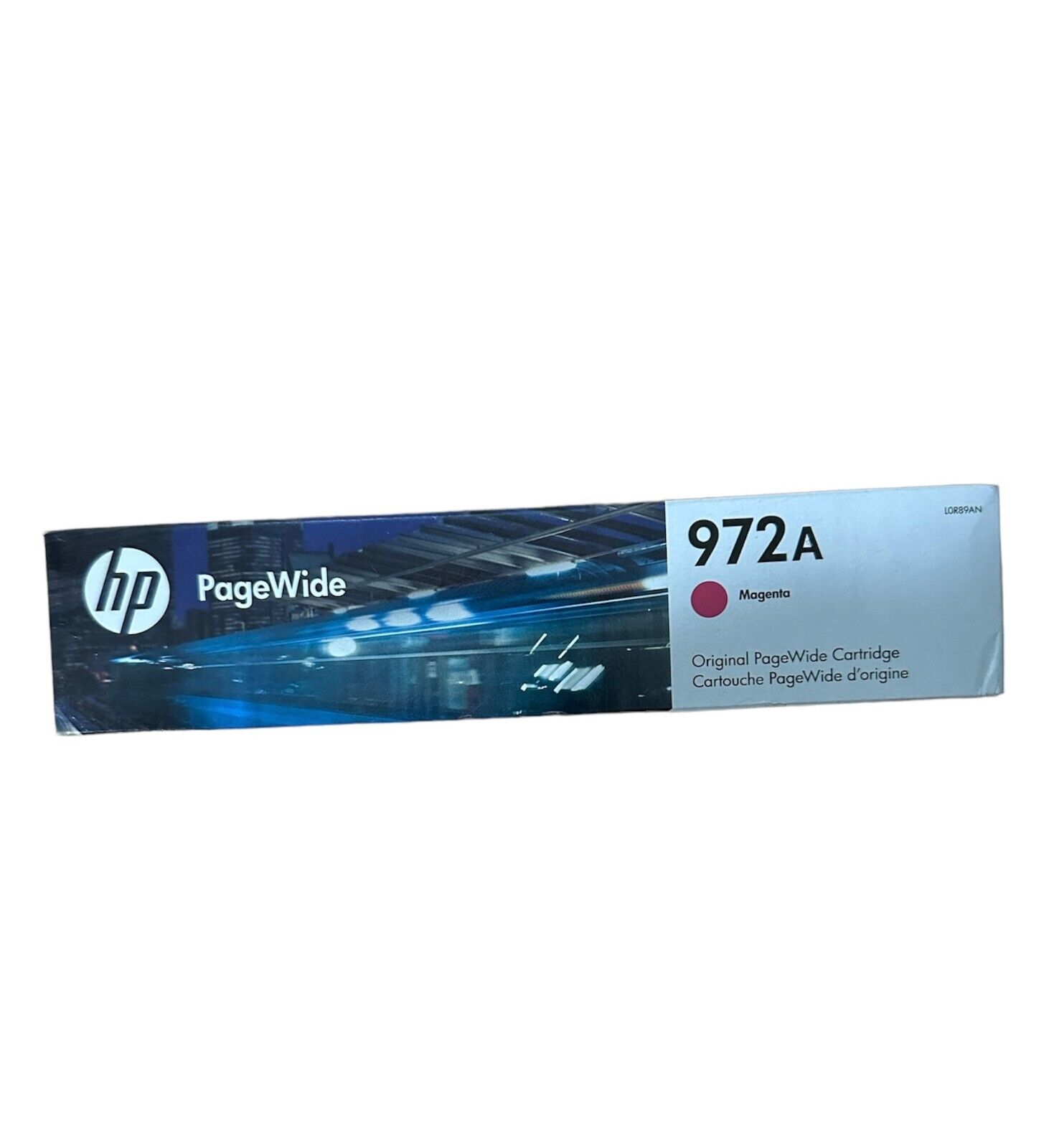 Genuine HP 972A Magenta PageWide Cartridge LOR89AN -Exp 02/26