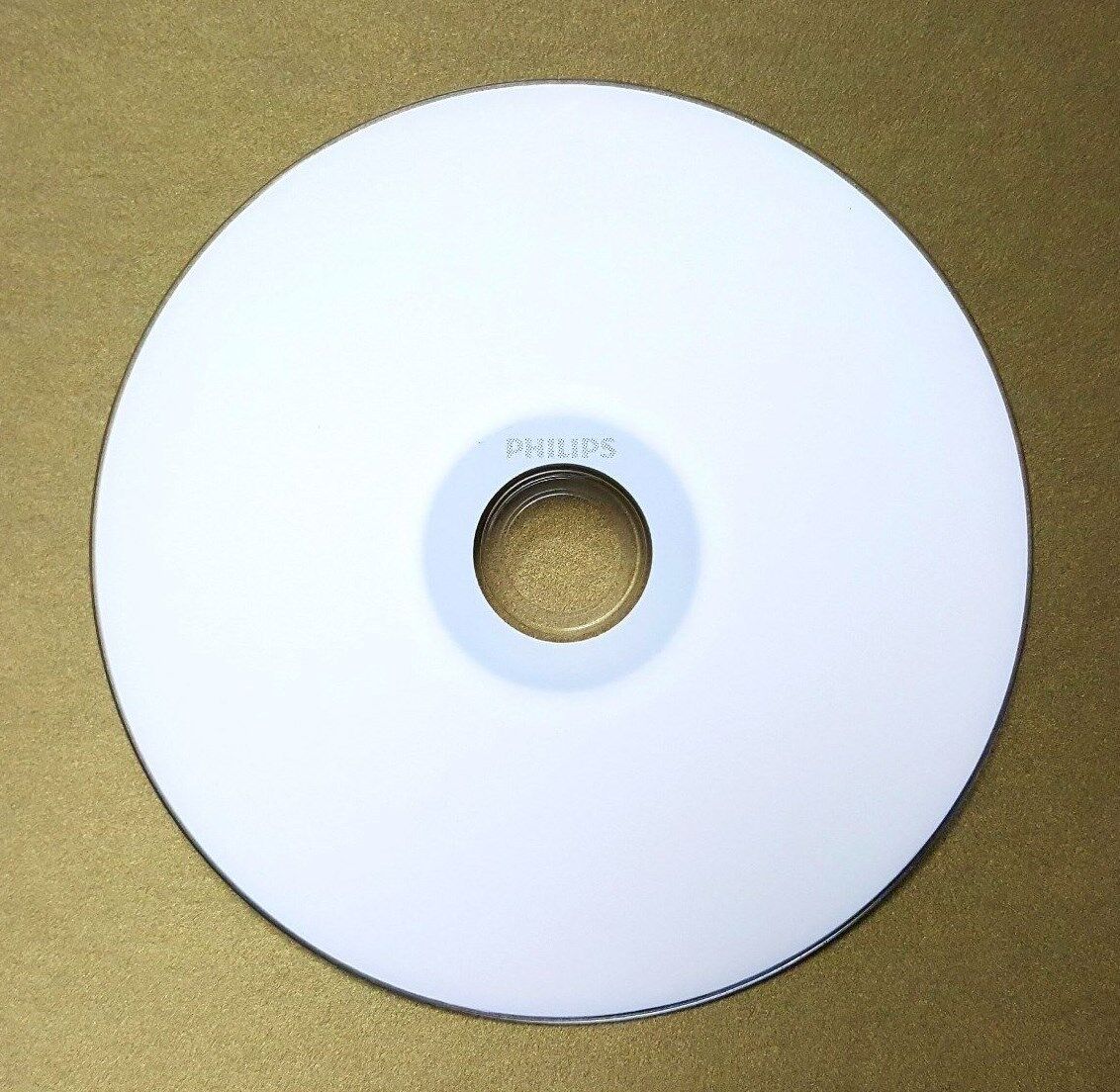 25 PHILIPS Blank 16X DVD-R DVDR White Inkjet Hub Printable 4.7GB Media Disc