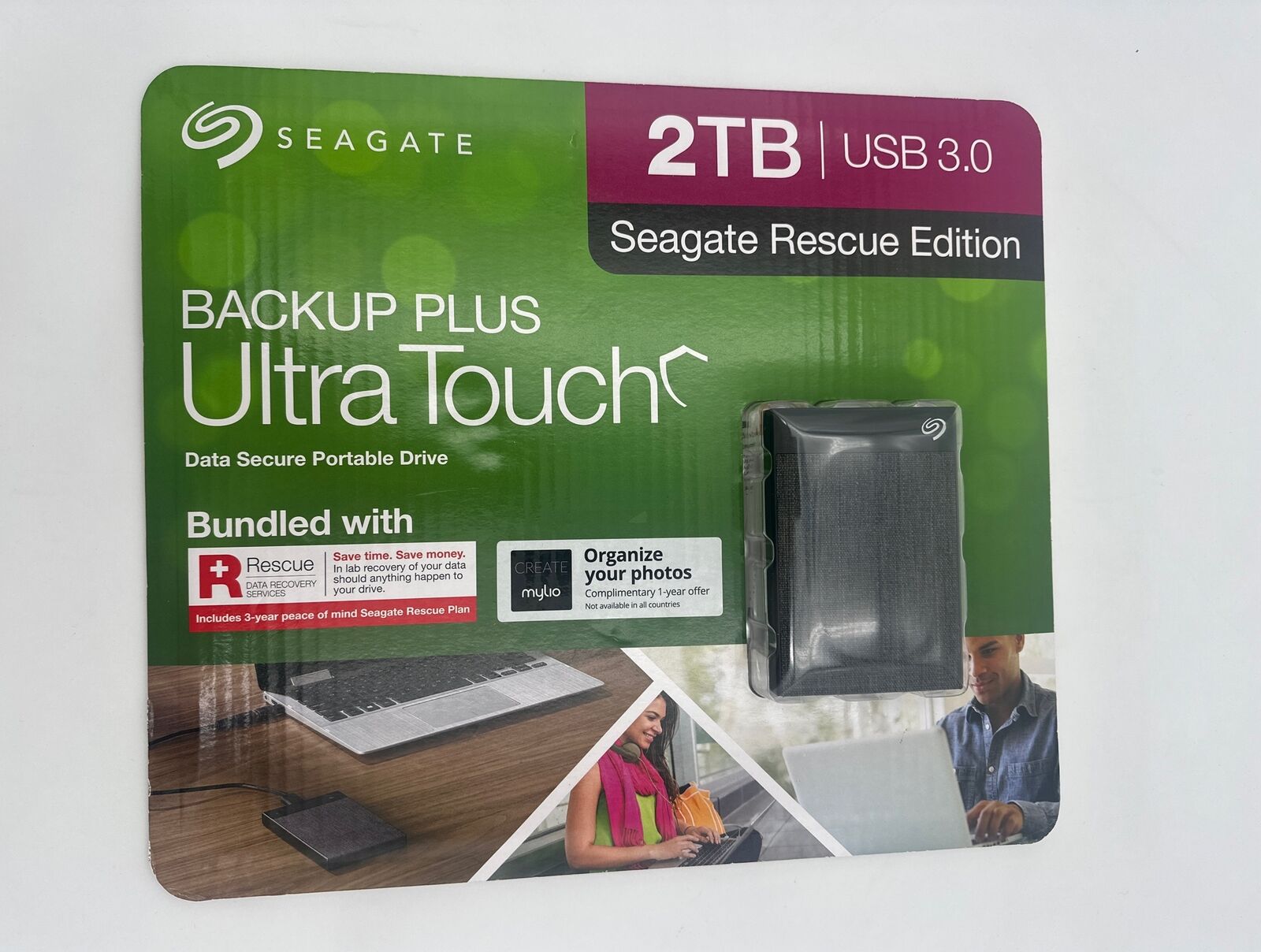 Seagate Backup Plus 2 TB,External (STHH2000600) Hard Disk Drive