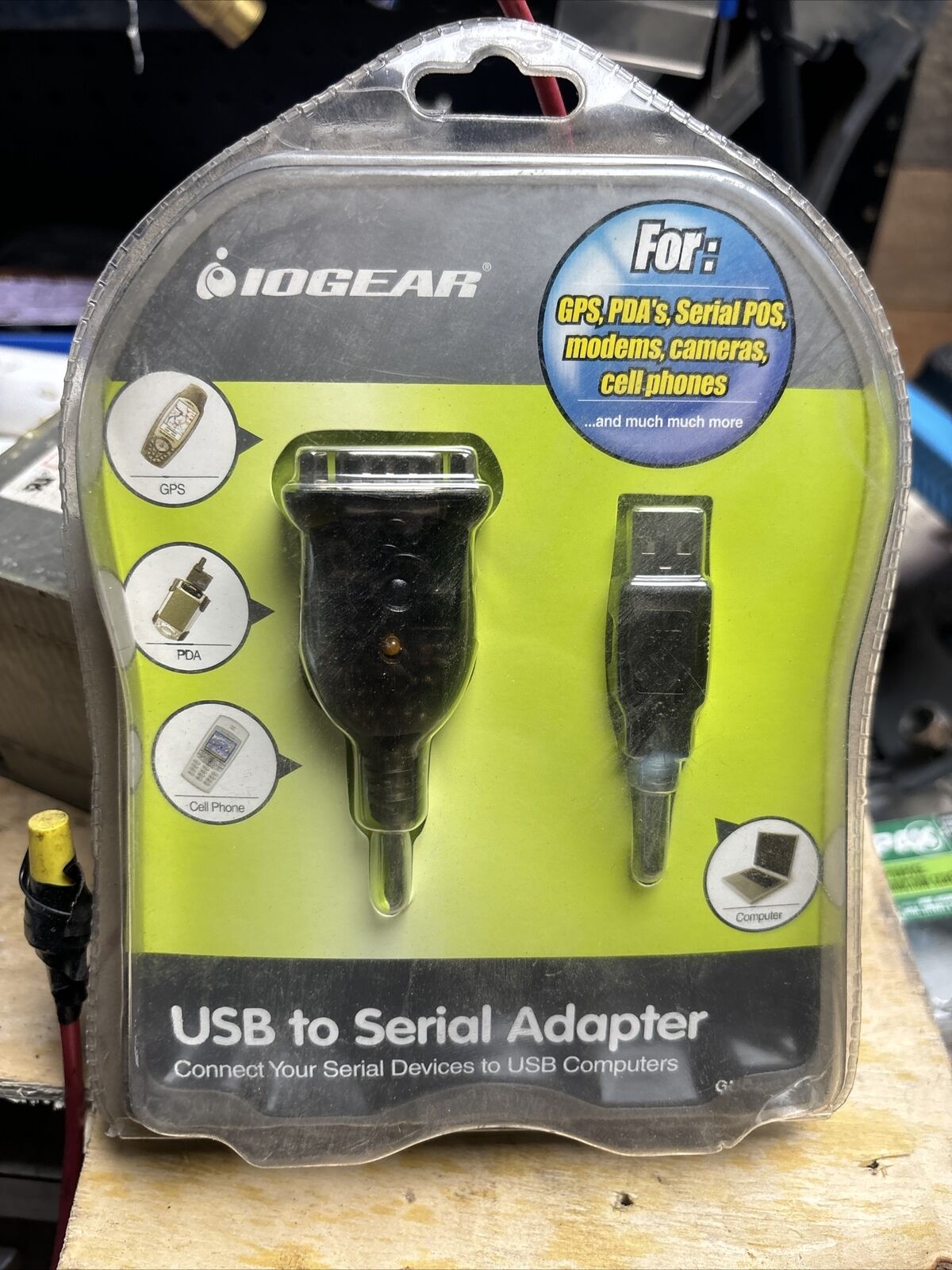 IOGEAR USB to Serial RS-232 Adapter Model GUC232A 16\