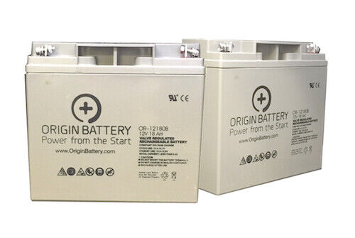 CyberPower RB12170X2A Battery Replacement - 2 Pack 12V 18AH UPS Series