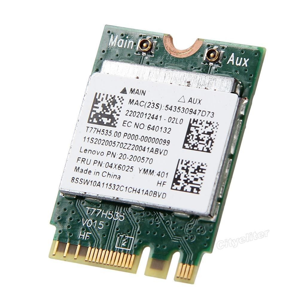 OEM Lenovo 04X6025 Realtek Wireless + Bluetooth Card RTL8723BE for G51-35 Laptop
