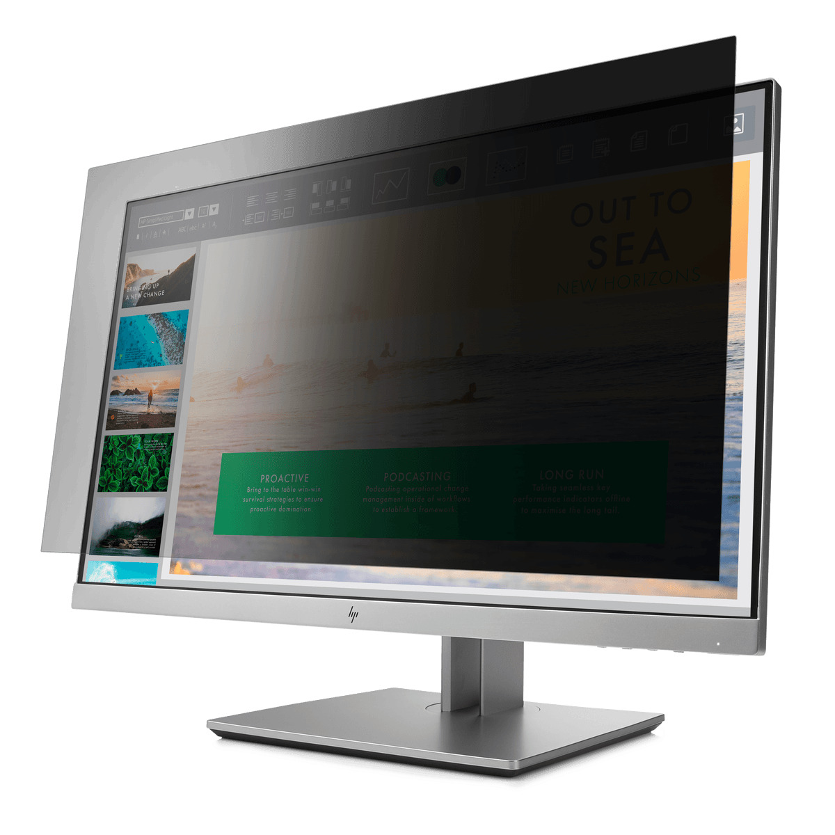 Targus 4Vu Privacy Screen for HP EliteDisplay E233 or HP Z23n G2 - AST051GLZ