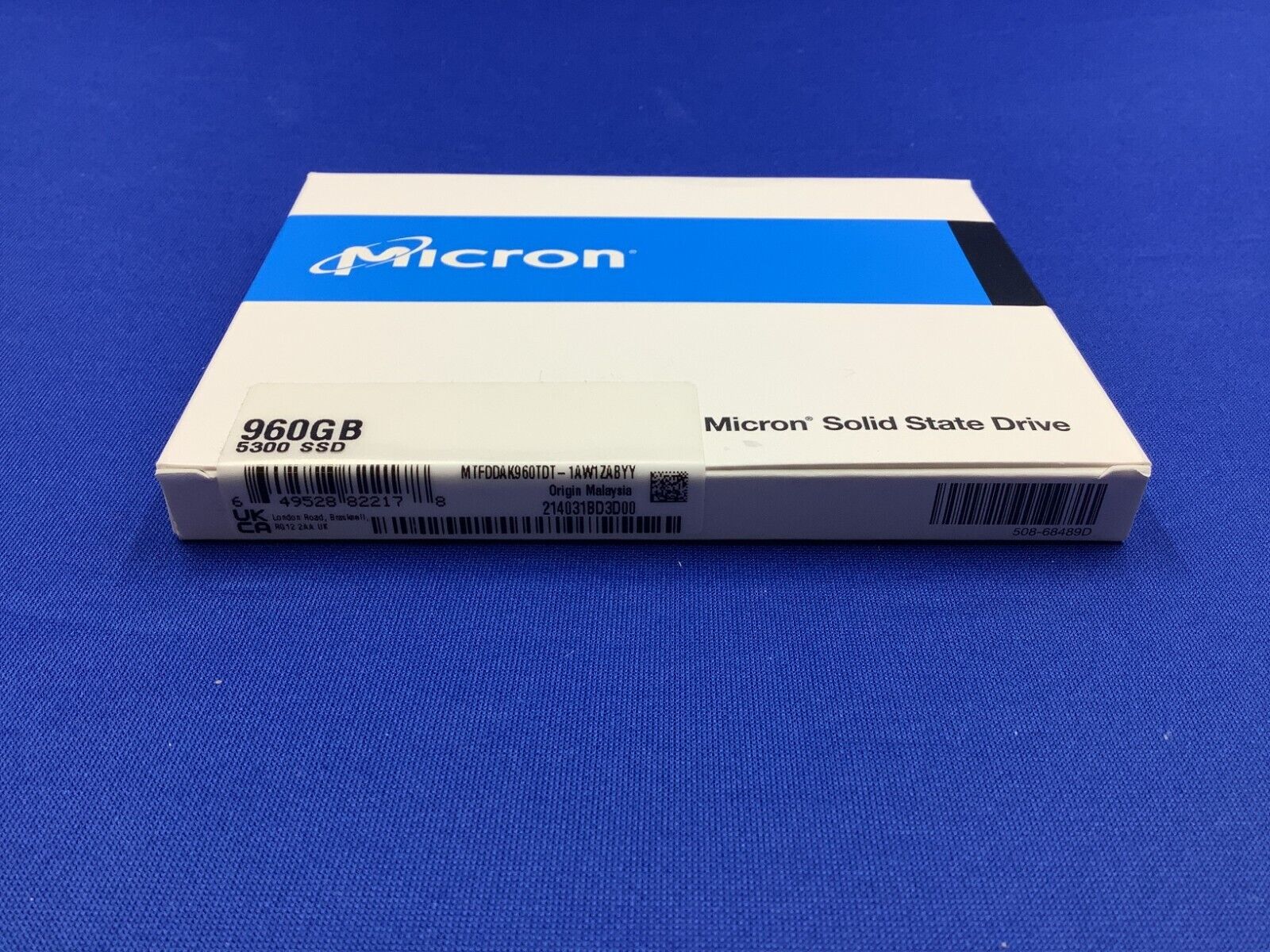 Micron 5300 MAX 960GB SATA 6Gb/s 2.5\'\' Internal SSD MTFDDAK960TDT New opened