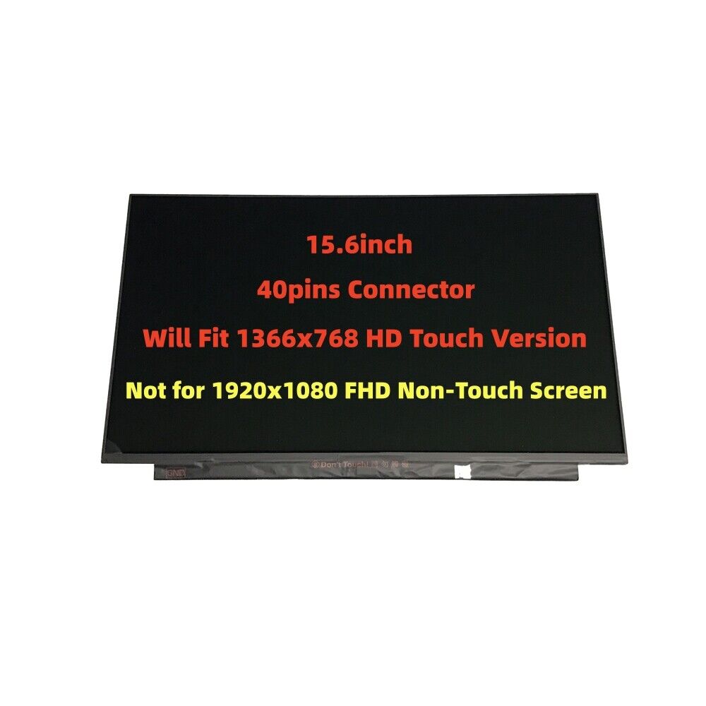 15.6''HD for HP PAVILION 15T-EG200 15T-EG300 LCD Replacement Touch Screen 40pins