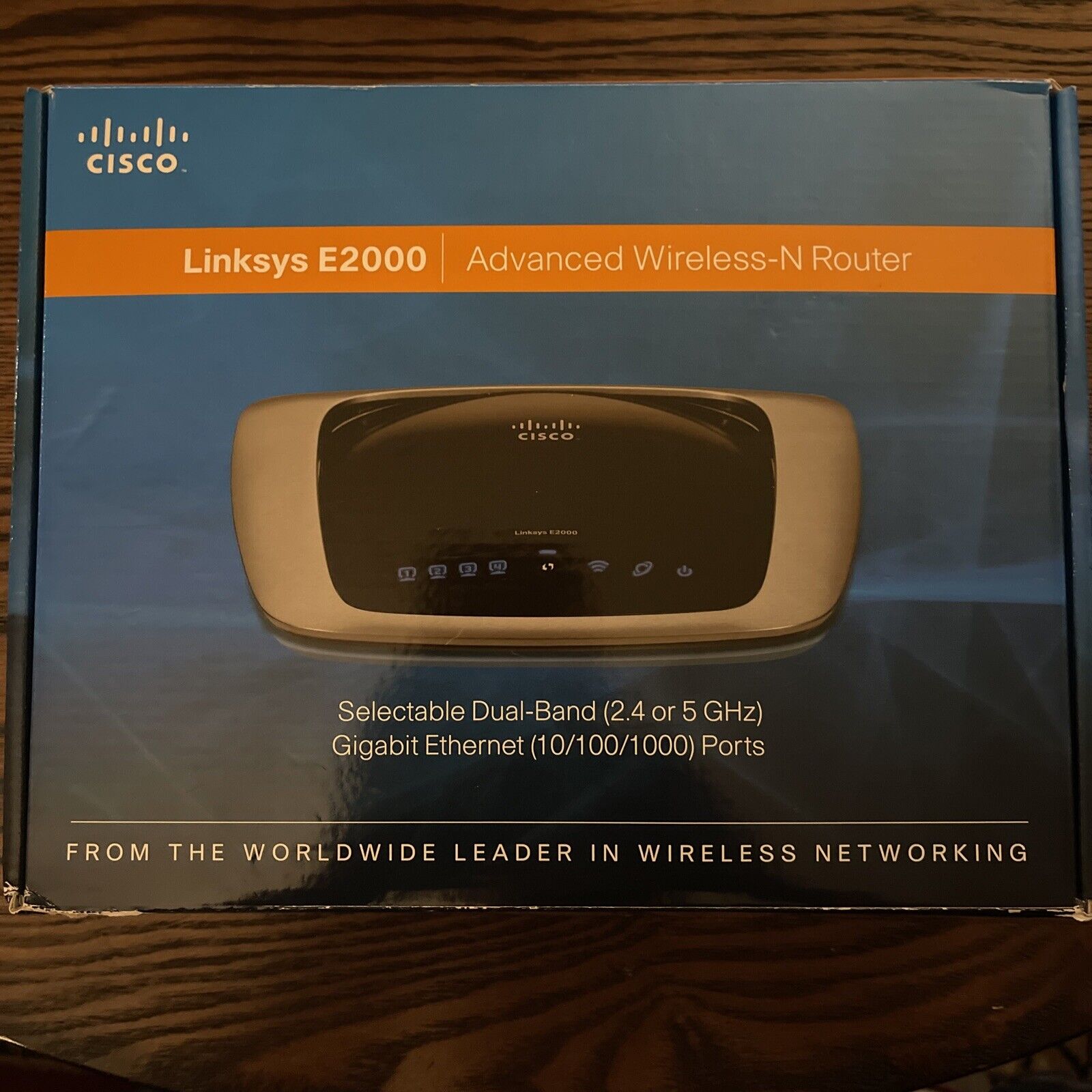 Open Box Cisco Linksys E2000 Advanced Wireless-N Router Dual Band Ethernet Ports