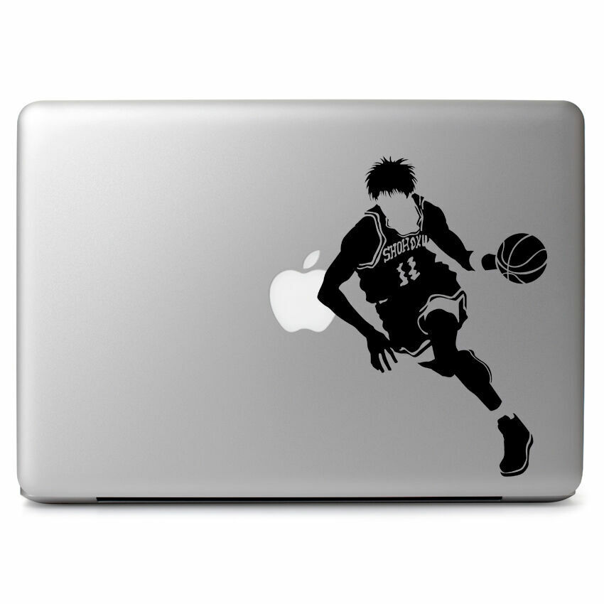 Slam Dunk Kaede Basketball Decal Sticker for Macbook Air Pro Laptop Car Wall Art