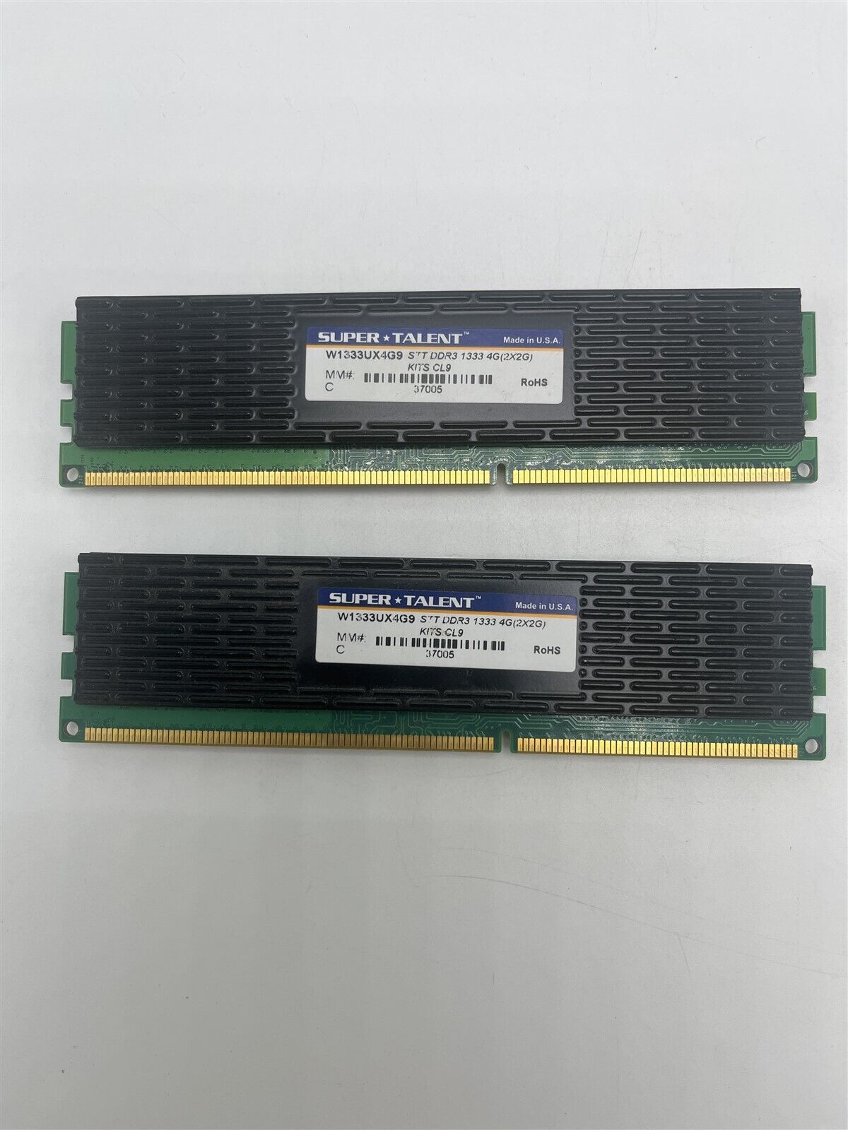 Super Talent 4GB DDR3-1333 CL9 With Heatsink RAM