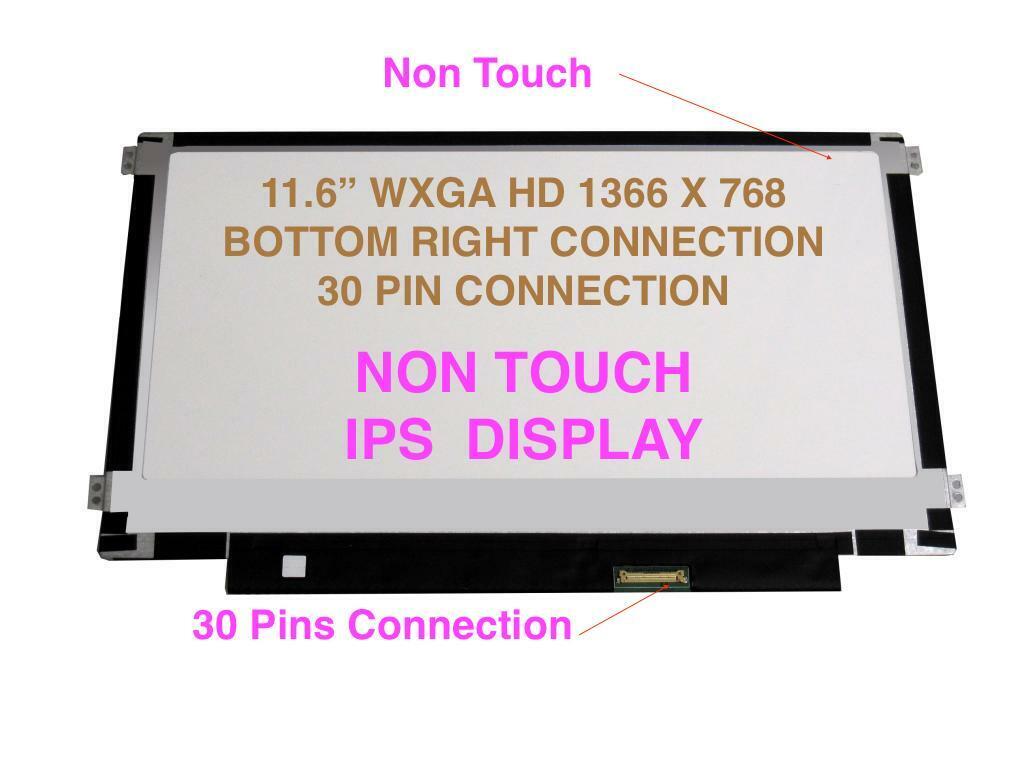 N116BCA-EA1 REV.C1 IPS Wide View LCD Screen REPLACEMENT laptop New LED HD