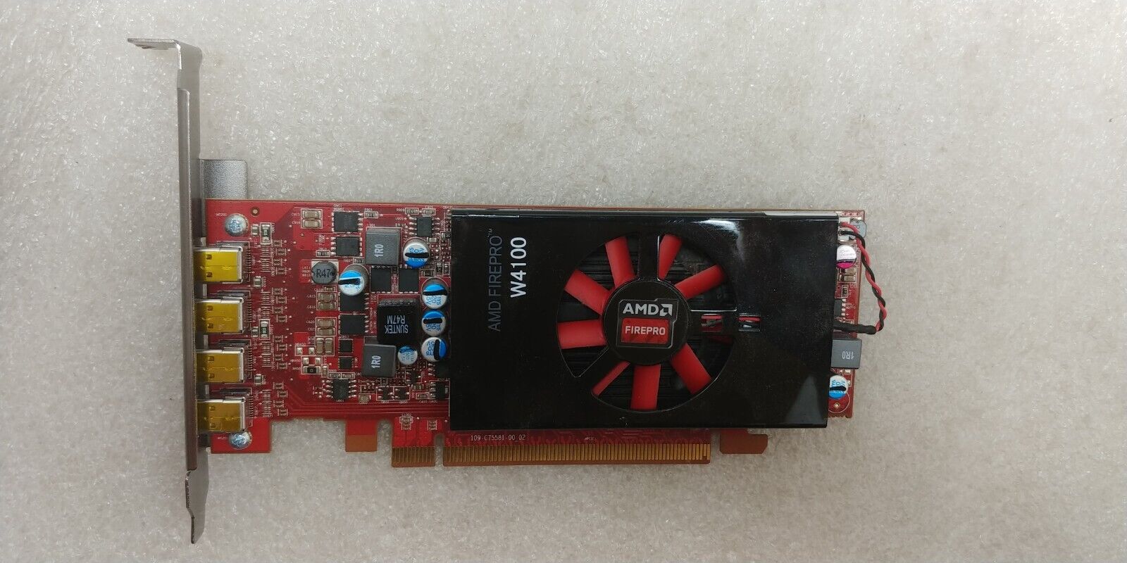 Dell AMD FirePro W4100 2GB 128bit GDDR5 PCIe x16 Video Graphics Card 025D14 F SH