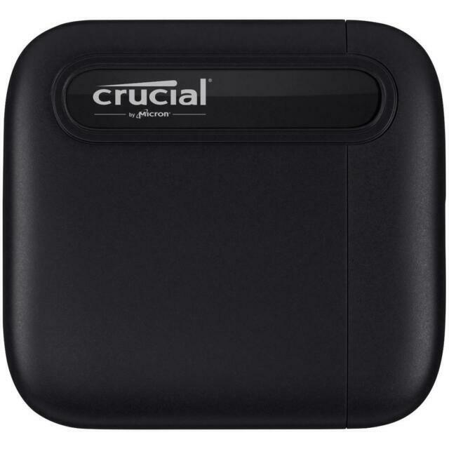 Crucial X6 1TB Portable SSD - Up to 800 MB/s - USB 3.2 - External SSD (NEW)