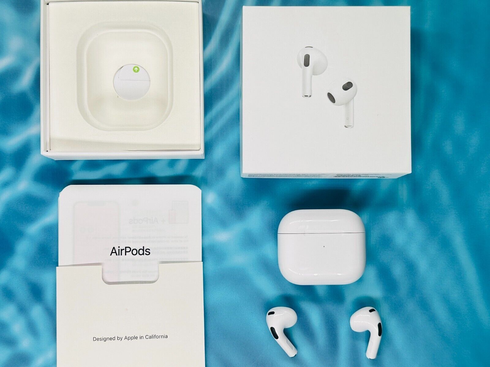 💕Apple Airpods (3rd Generation) Bluetooth Wireless Earphone Charging Case White