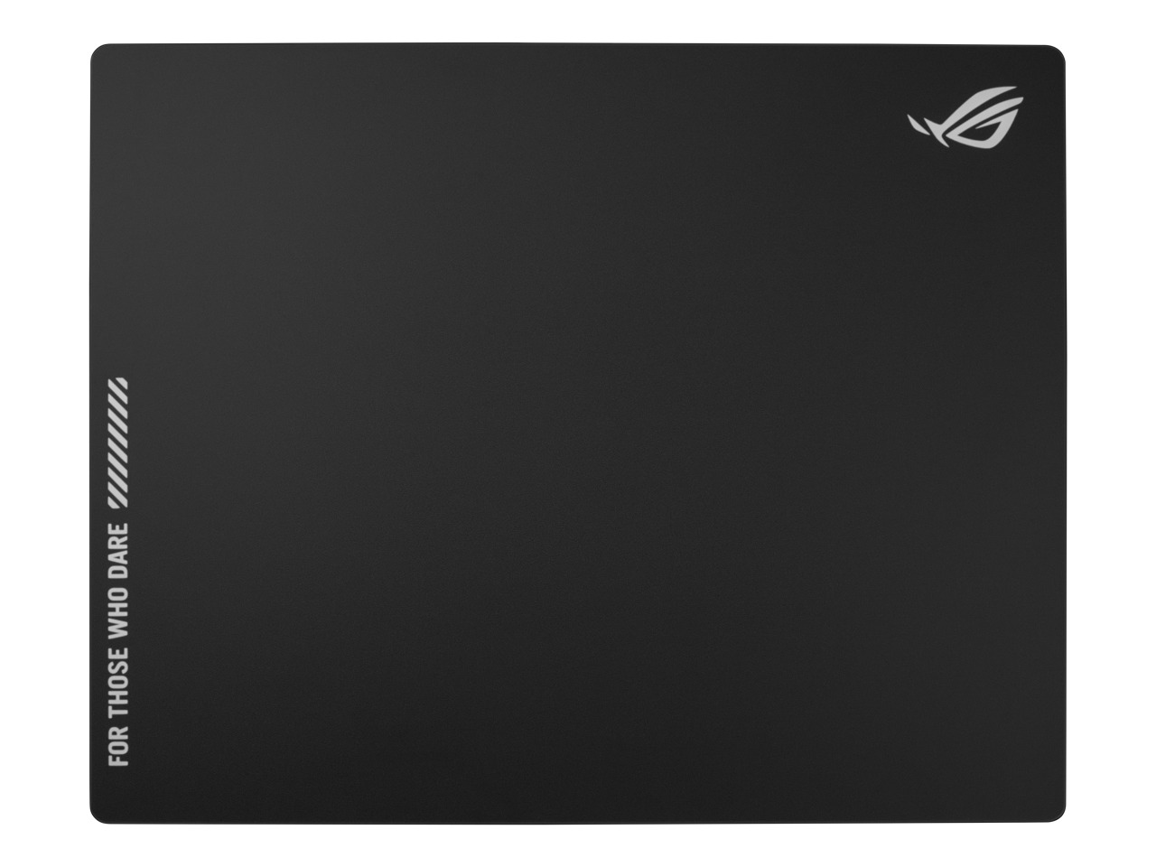 Asus ROG Moonstone Ace L Glass Gaming Mouse Pad, Ultra-smooth Surface, Noise-Red