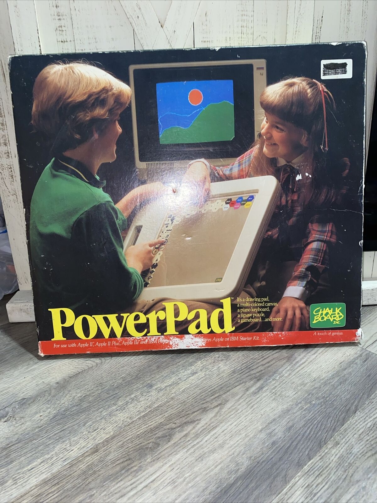 Vintage POWERPAD for Apple II, II+, IIe & IBM PCs by Chalk Board