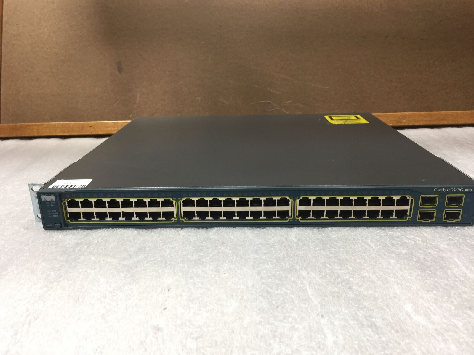 Cisco WS-C3560G-48TS-S Catalyst 48 Port V02 Ethernet Switch, Tested and Working