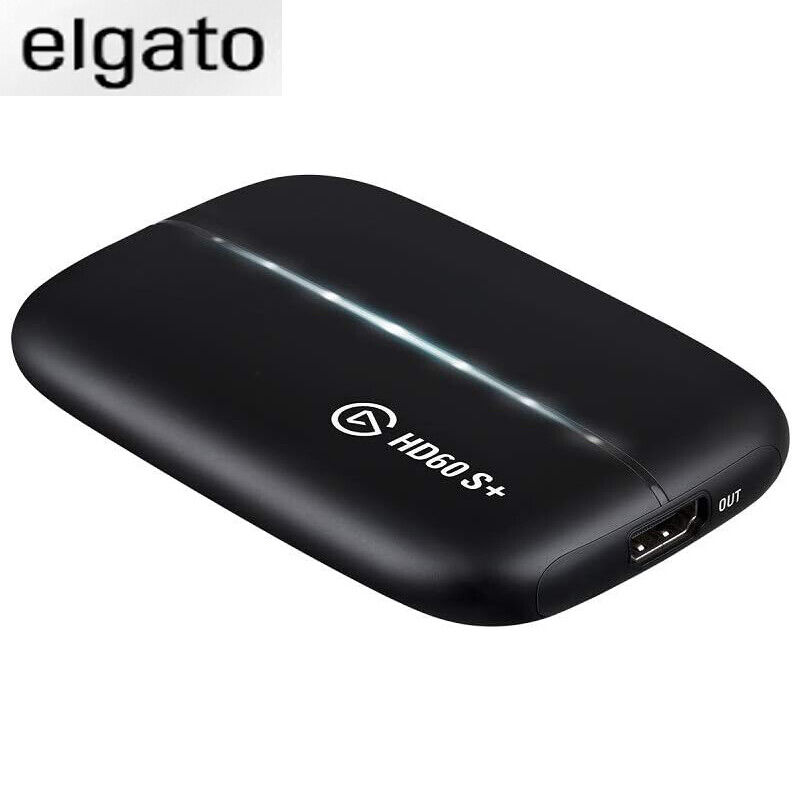 Elgato HD60 S+ Video Capture Card EASY CONNECTION, 1080p60 HDR10 For PC and Mac