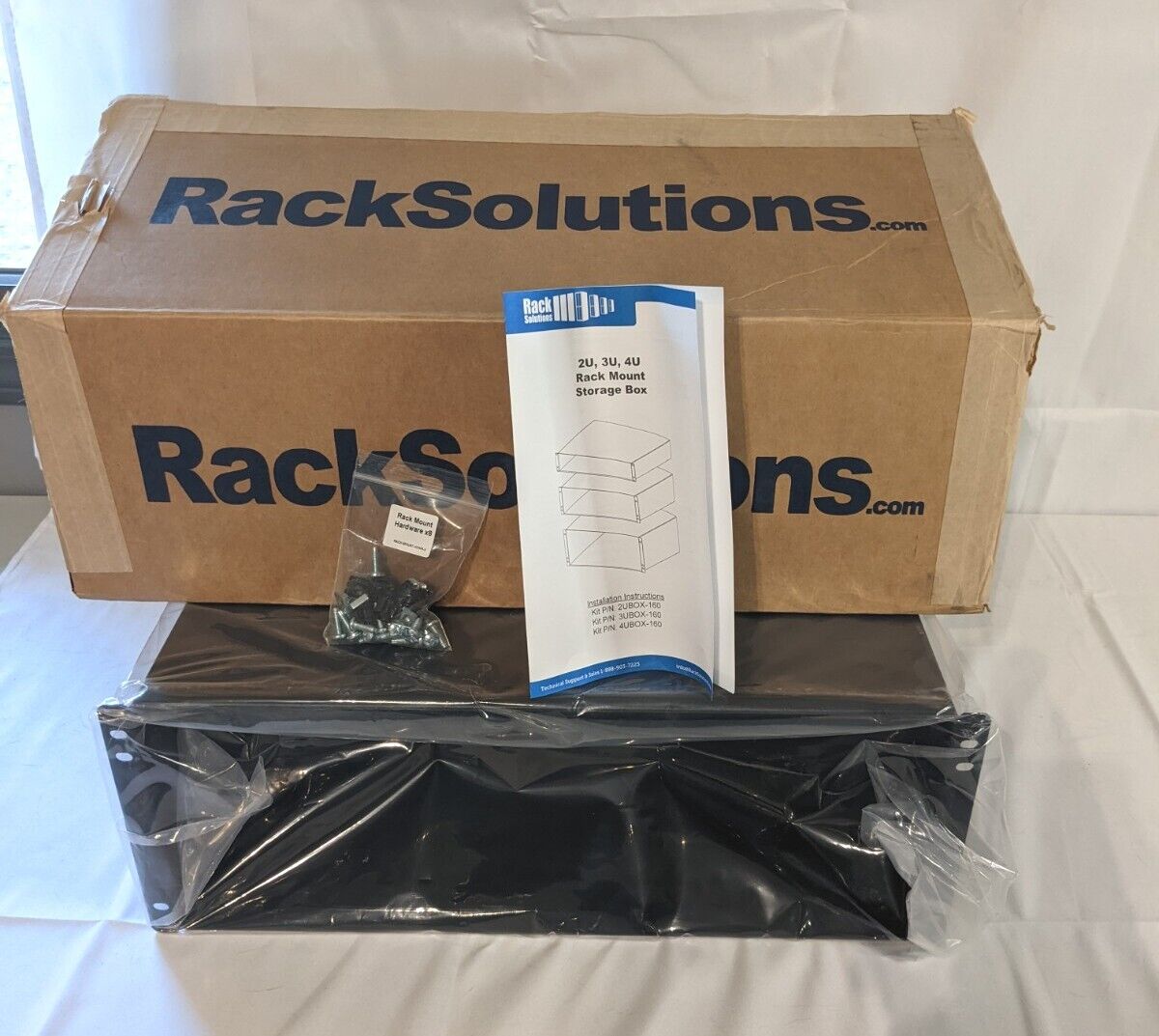 Rack Solutions 4UBox-160 4U RackMount Box