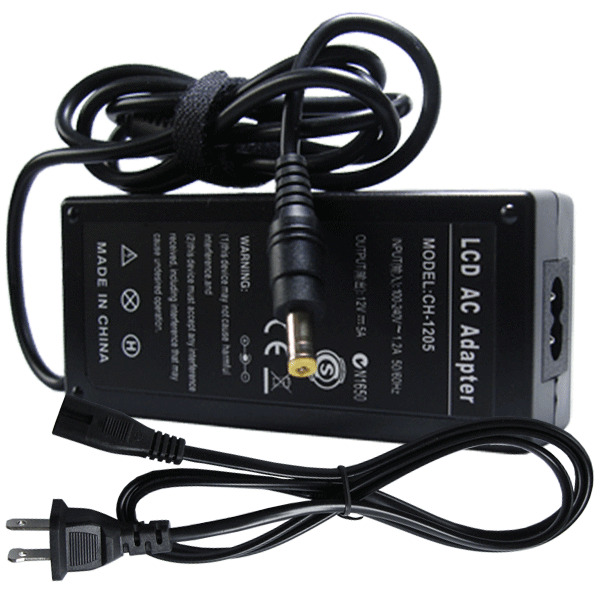 AC Adapter For MSI Optix MAG240CR 3BA5 LED Gaming Monitor Power Supply Cord