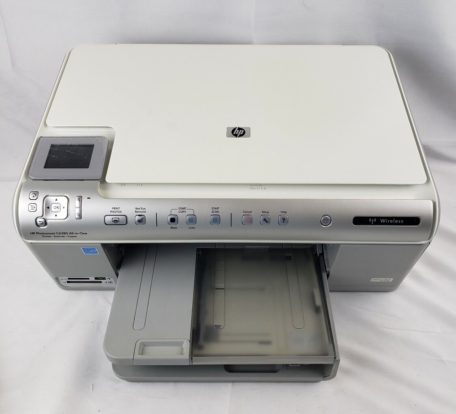 HP Photosmart C6380 All-In-One Inkjet Printer Print Copy Scan