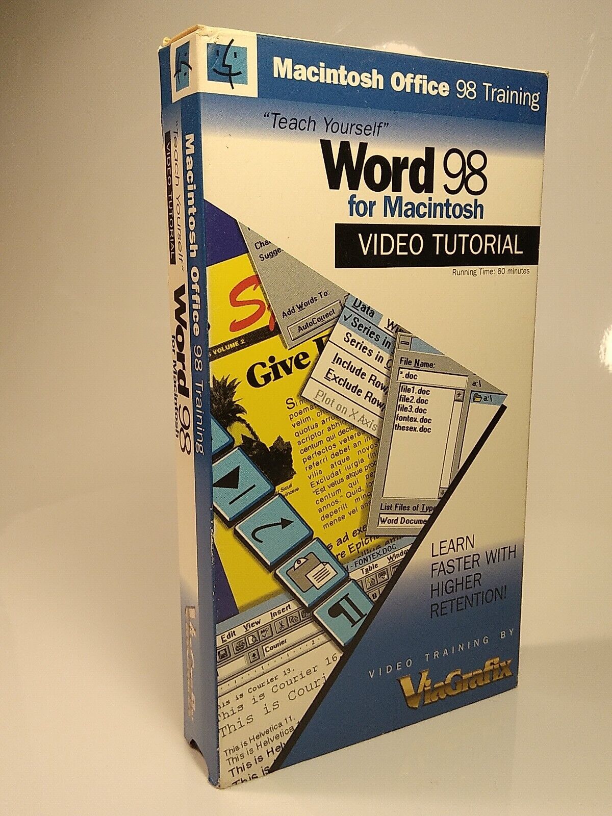 Word 98 Training For Macintosh VHS Video Training by ViaGrafix
