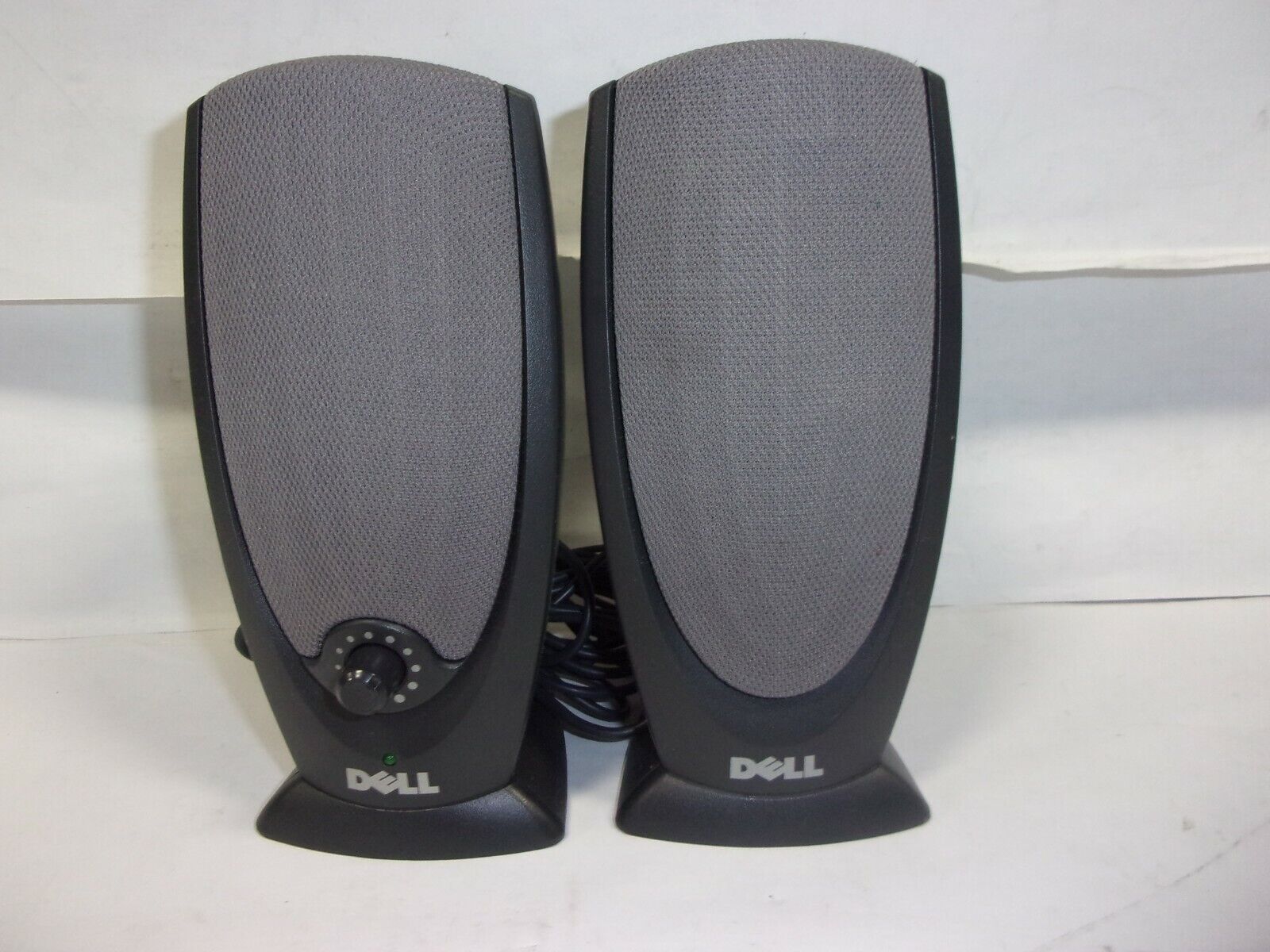 DELL A215 Computer Stereo Speakers NO Adapter Multimedia Set Wired Grey 