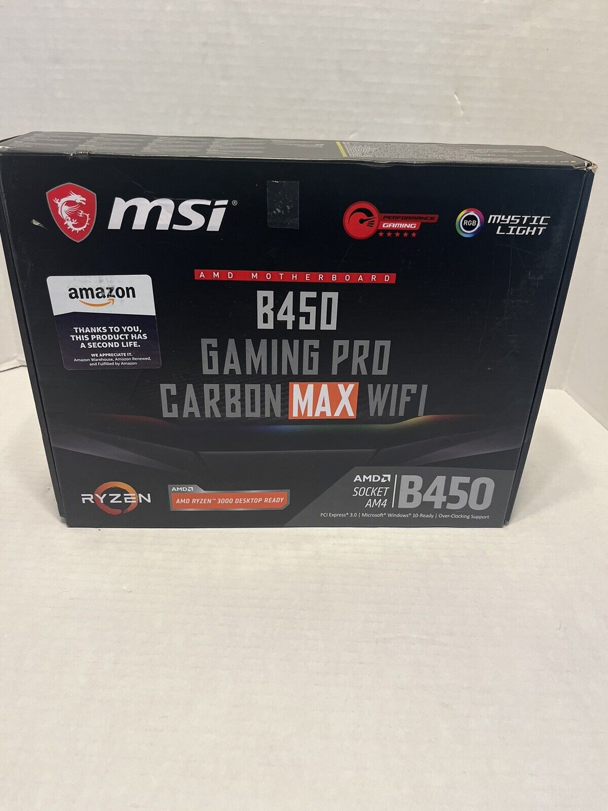 New MSi B450 Gaming Pro Max WiFi AM4