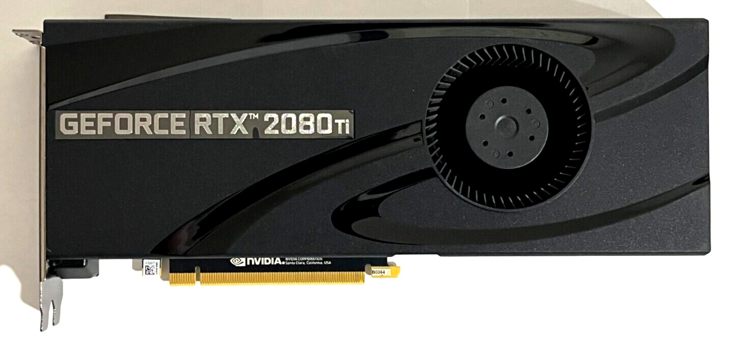PNY NVIDIA GeForce RTX 2080 Ti 11GB GDDR6 Graphics Card PCIe 3.0 x16 GPU