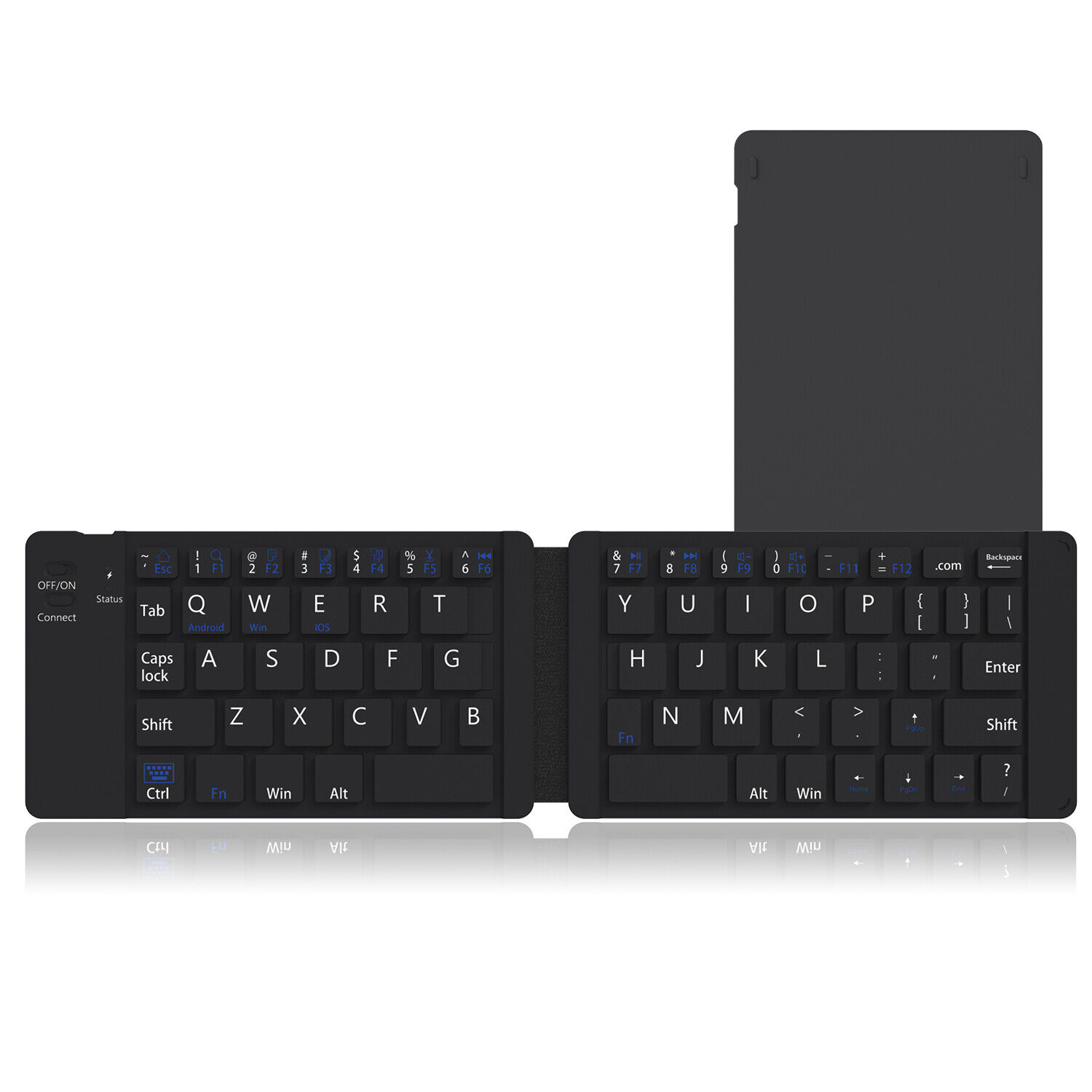 Portable Mini Wireless Bluetooth Foldable Keyboard Rechargable For iPad Windows