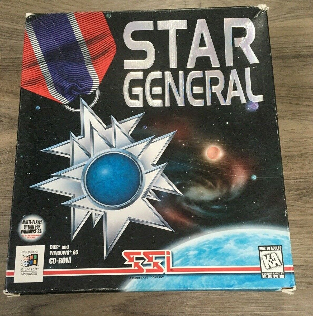 Star General (PC, 1996) SSI Windows 95 Dos CD-ROM Complete 