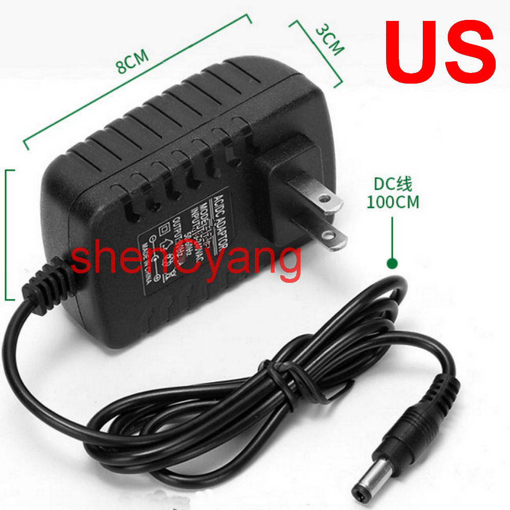 18V 2A 1.5A AC DC Switching Power Adapter supply speaker charger 5.5mm 2.5mm US