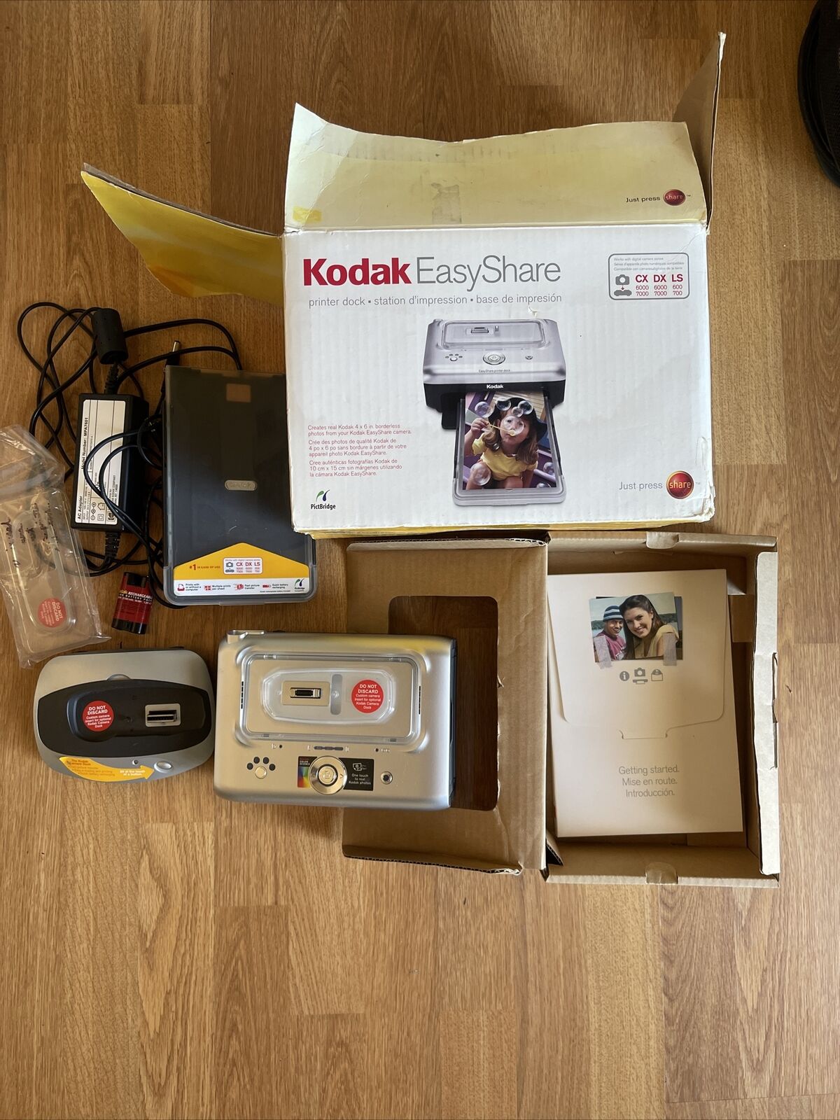Kodak EasyShare Digital Photo Printer Dock Station With Original Box & Instr.