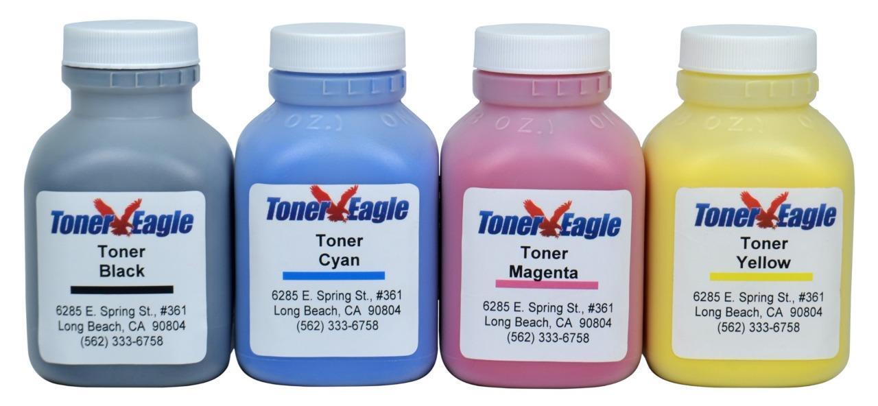 4-Color Toner Eagle Refill Kit w/Chips for HP 126A CP1025 CP1020 CP1025NW
