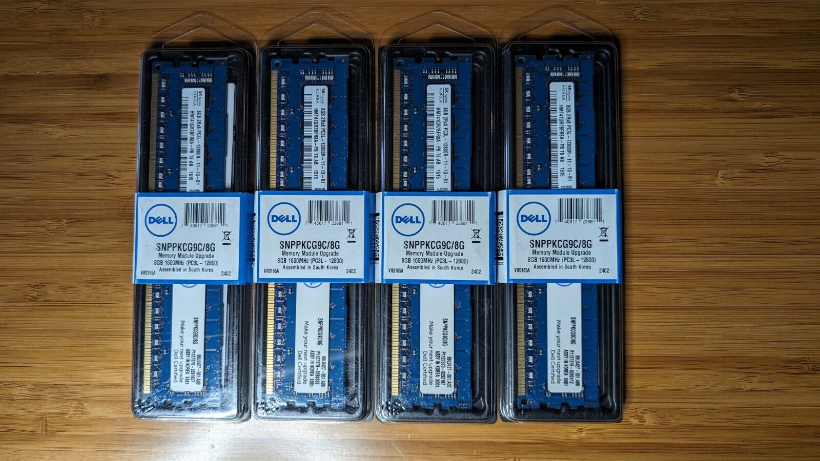 Dell Memory Module Upgrade SNPPKCG9C/8G - 8Gb 1600MHz - PC3L - 12800