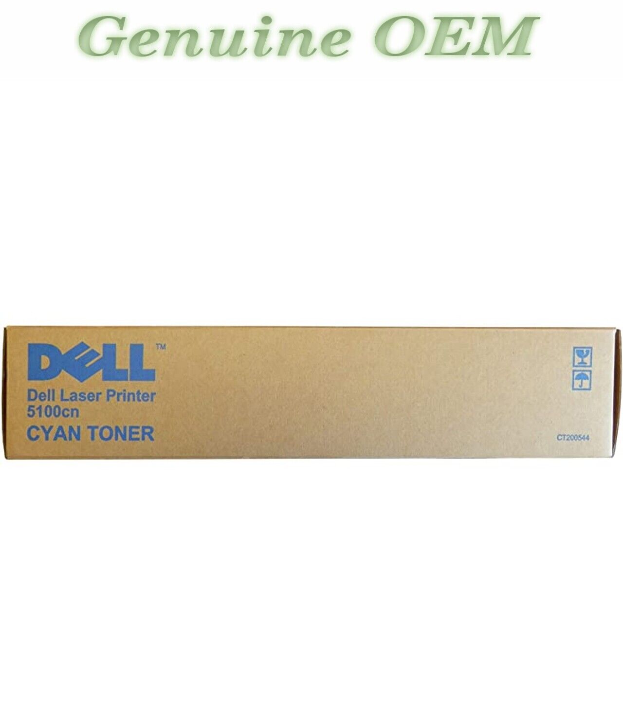 GG579 Original OEM Dell Toner Cartridge, Cyan Genuine Sealed