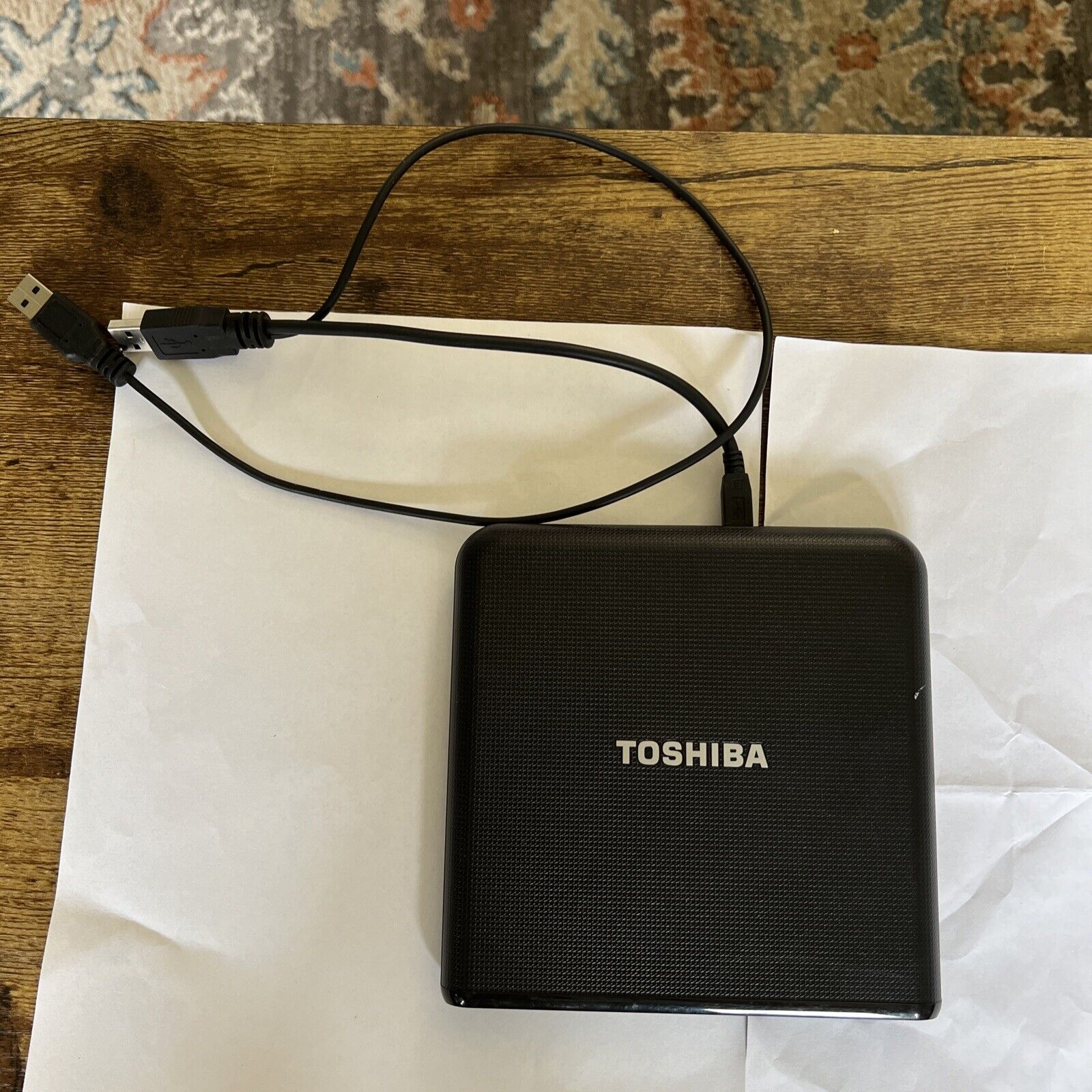 Toshiba Portable Super Multi Drive PA3834U-1DV2 USB DVD CD Drive Tested Working