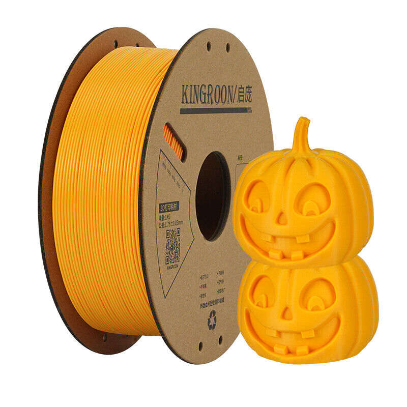 【Buy 4 Pay 3】Kingroon 3D Printer Filament 1KG PLA PETG Silk 1.75 mm Rolls Light