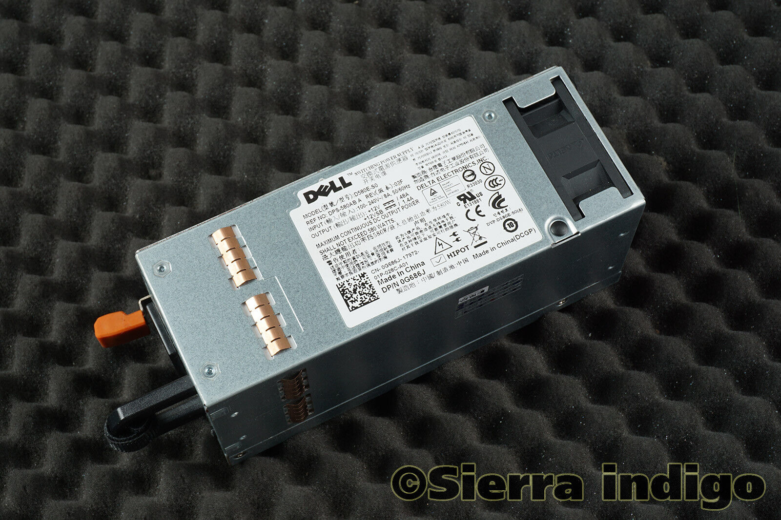 Dell G686J 0G686J Power Supply DPS-580AB A PSU PowerEdge T410