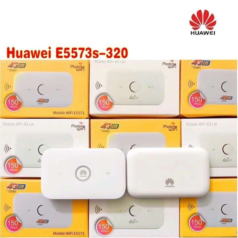 Unlocked HUAWEI E5573 S-320 150MBPS 3G 4G LTE Mobile Broadband  Wifi Internet