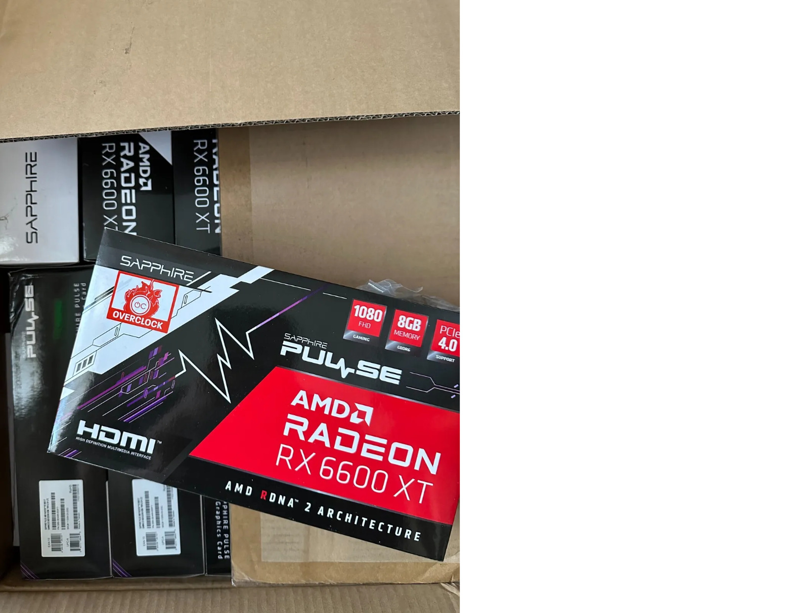 SAPPHIRE PULSE AMD Radeon RX 6600 XT GDDR6 8GB Graphics Card